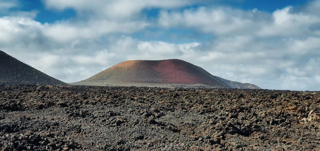 volcan coloré montanacolorada à Lanzarote