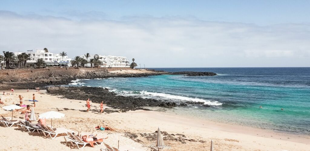 plage de puerto del carmen à lanzarote