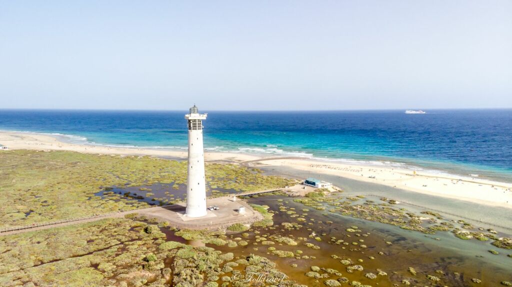 phare de Morro Jable à Fuerteventura