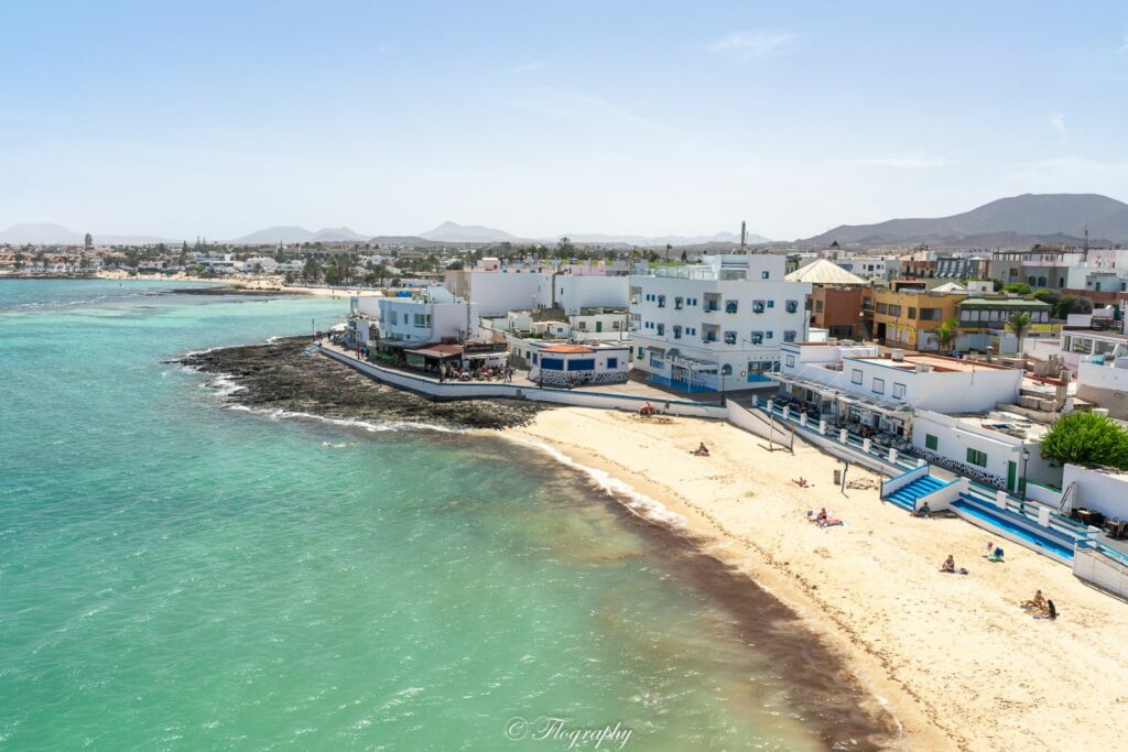 plage Clavellina à Corralejo à Fuerteventura