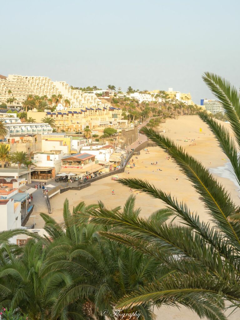 plage de morro jable à Fuerteventura