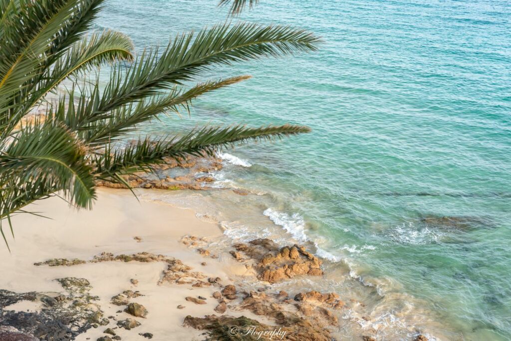 plage morro jable à Fuerteventura