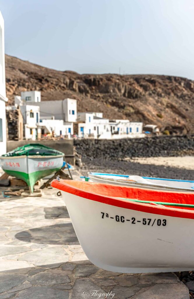 bateau plage de pozo negro à Fuerteventura