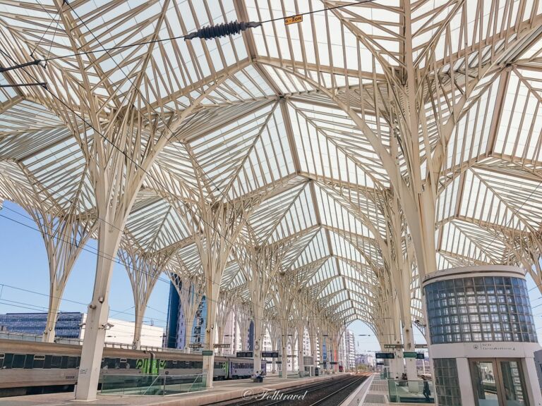 Gare Oriente à Lisbonne