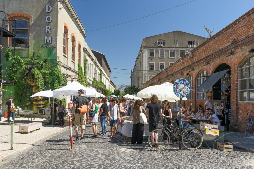 marché de LX Factory à Lisbonne