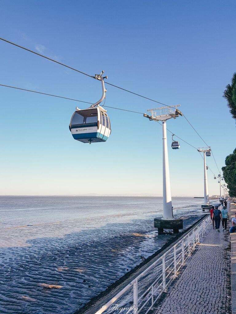 Télécabine du parc des nations à Lisbonne