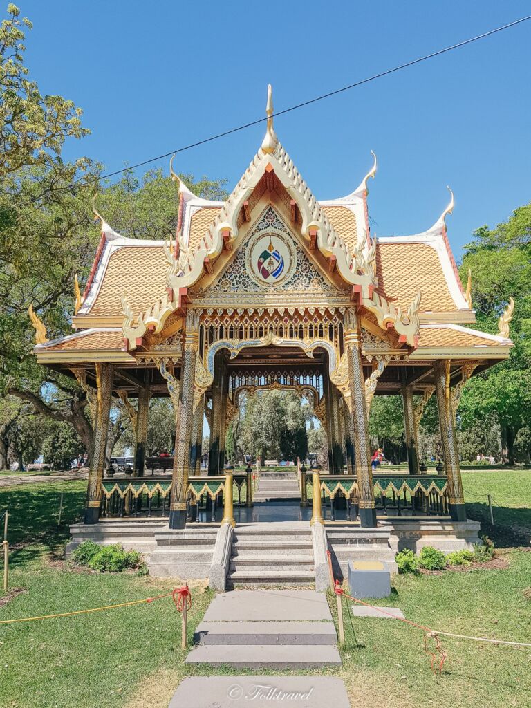 Temple Thaïlandais Jardin de Belém à Lisbonne