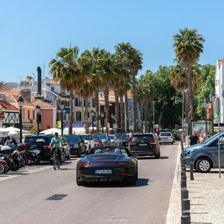 Centre ville de Cascais au Portugal