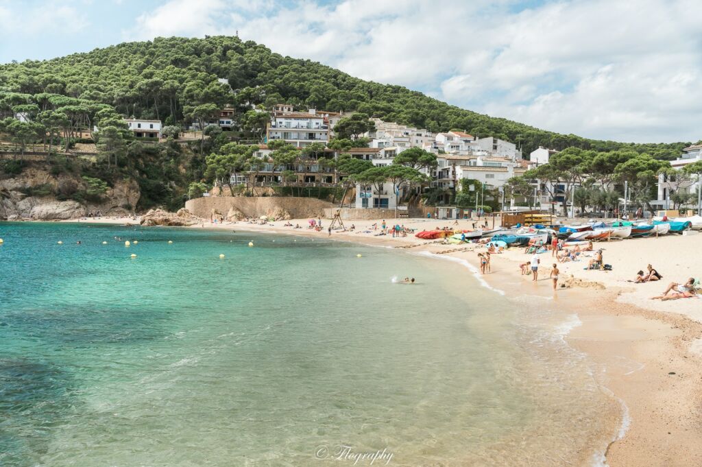 plage tamariu catalogne espagne espana catalunya beach playa