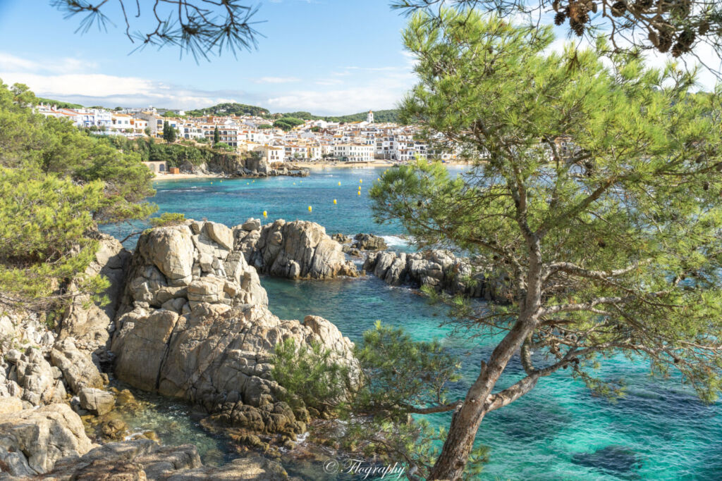 Callela de Palafrugell cami da ronda chemin littoral espagne catalogne costa brava