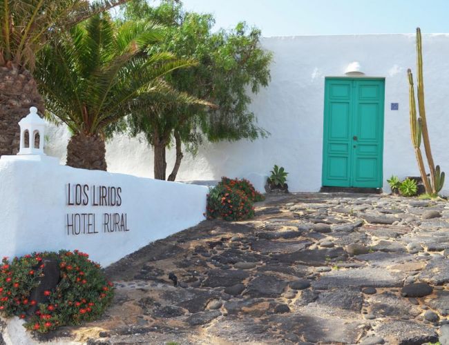 entrée hôtel los lorios lanzarote