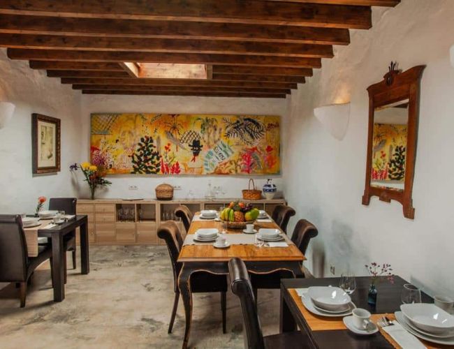 Restaurant et salle du petit déjeuner de Los Lirios Lanzarote